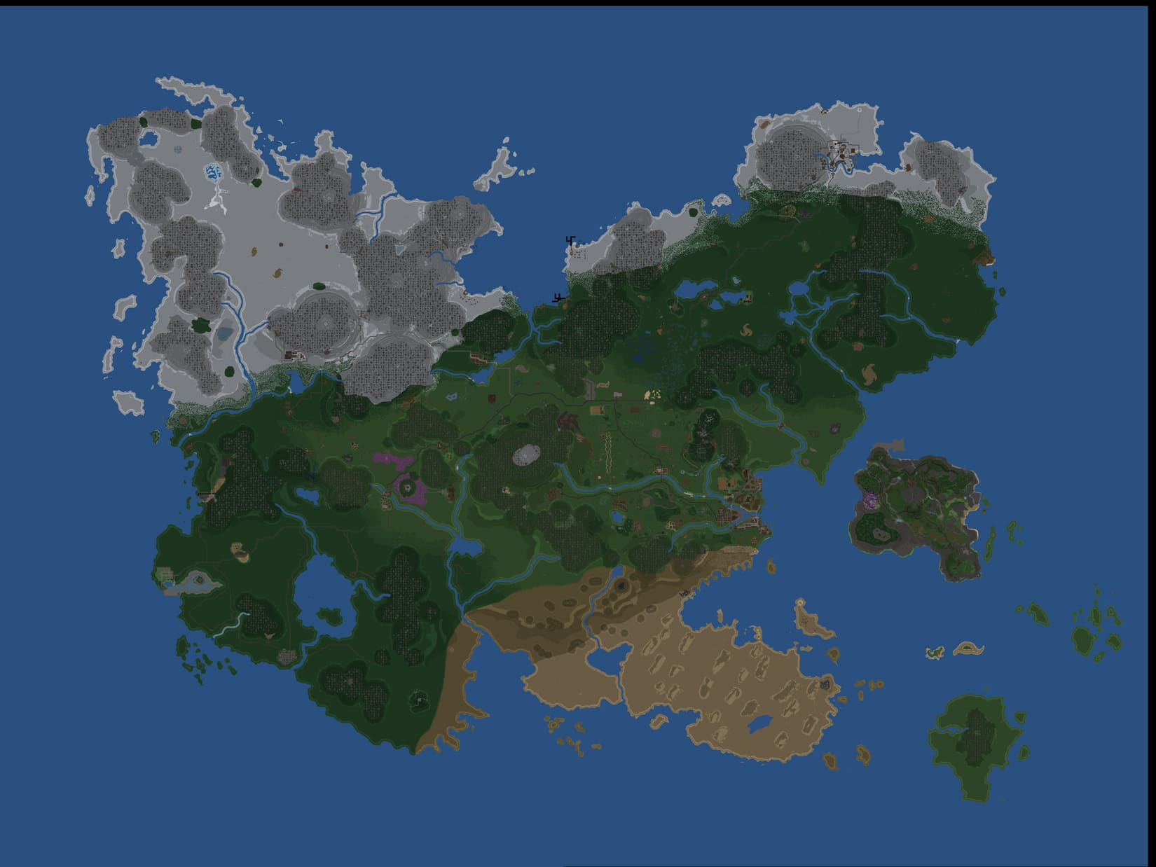 Overview map of Irumesa