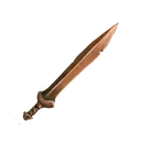 Weapon icon art for a bronze sword.