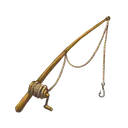 Game icon of a fishing rod