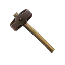 Weapon icon art for an iron hammer.