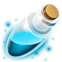 Consumable icon art for a mana flask.